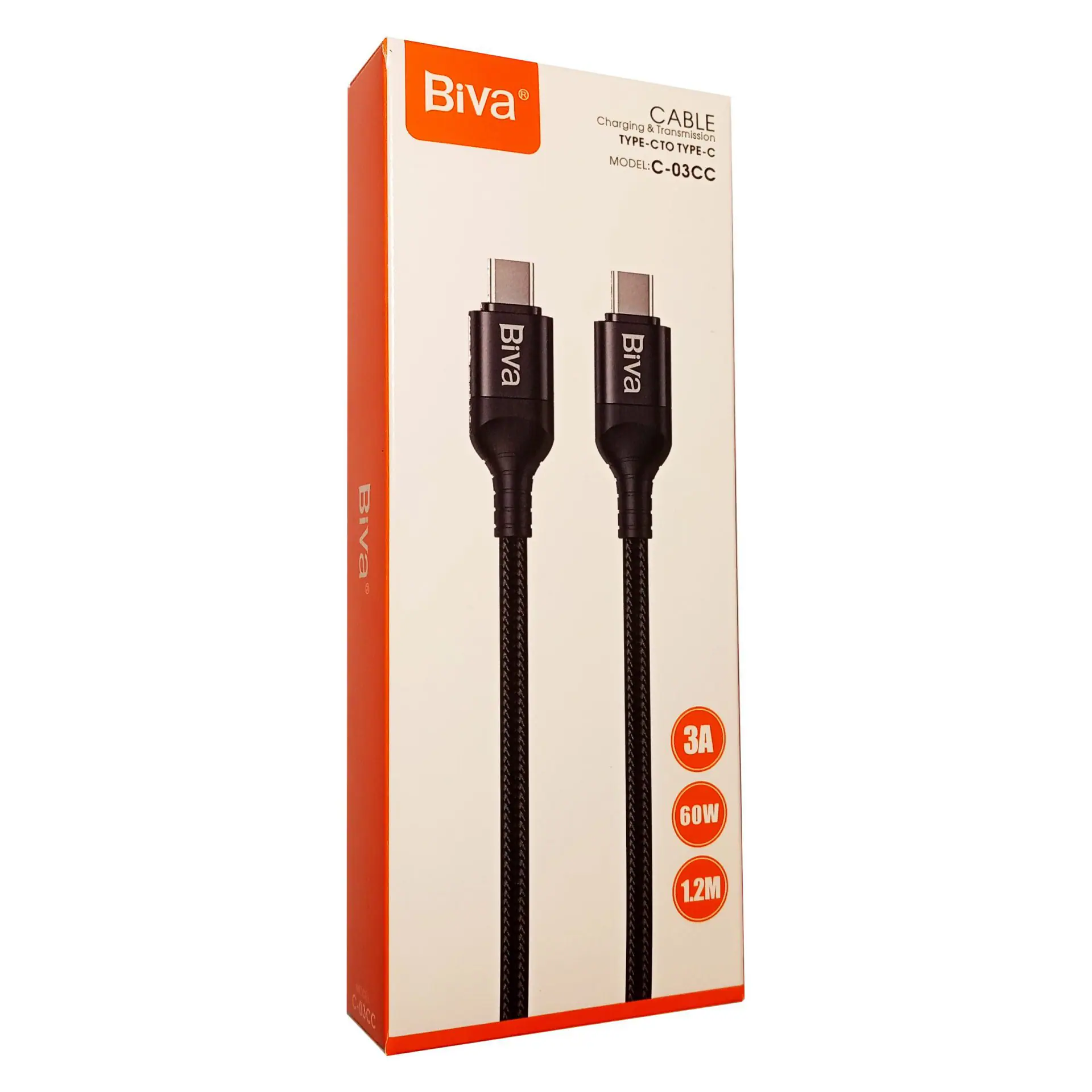 کابل شارژ TYPE-C به IPHONE BIVA C-03