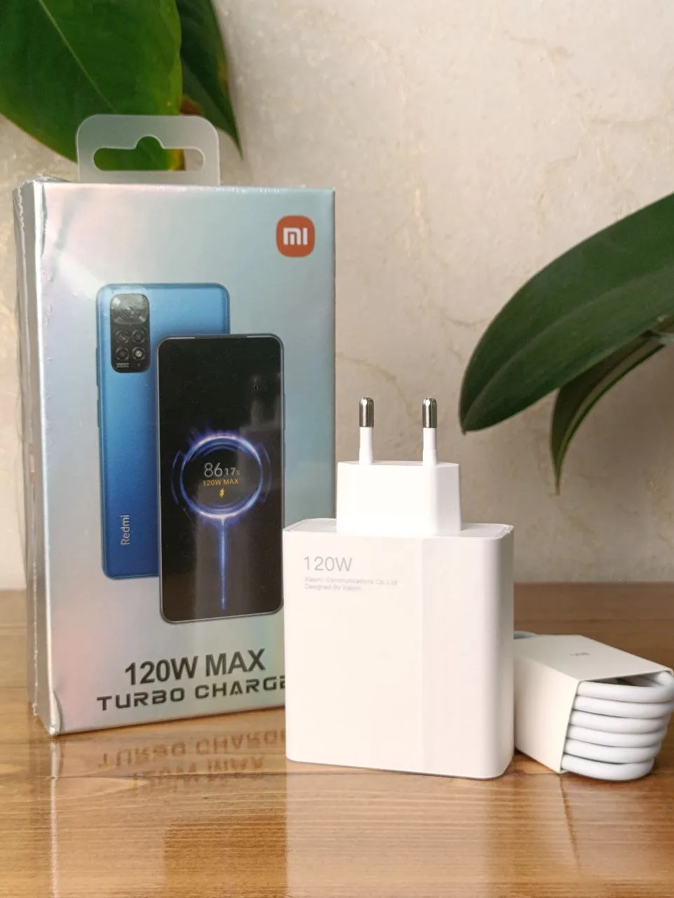 شارژر باکس لیزری شیائومی ثانیه شمار 120W MAX TURBO Type-c اورجینال